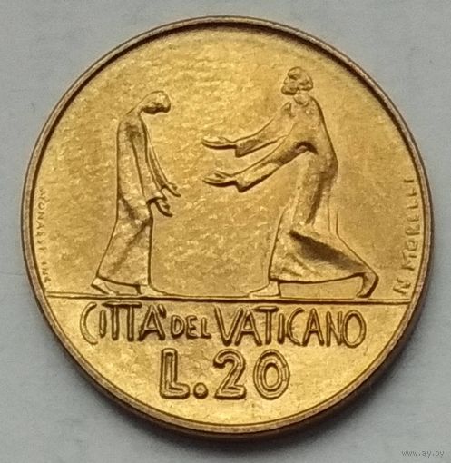 Ватикан 20 лир 1978 г.