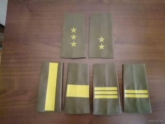 Погоны съёмные песочного цвета ВВ МВД РБ