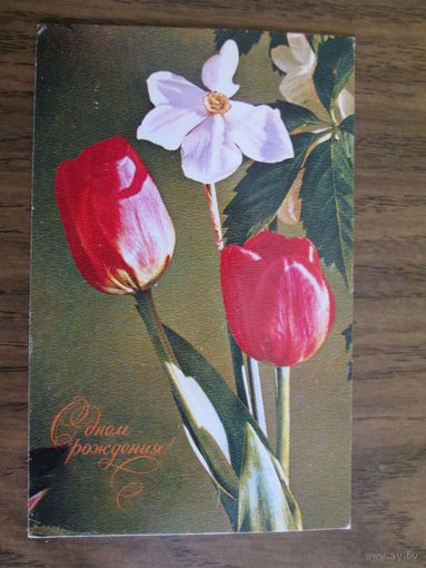 Почтовая карточка.1974г.Чистая.