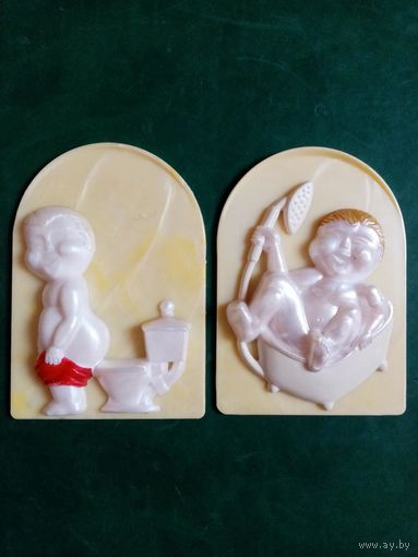 Накладки на дверь Ванна Туалет СССР одним лотом