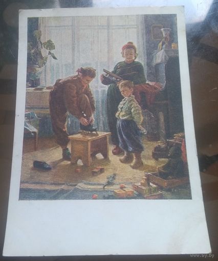 1955 год В.Жолток Зима пришла