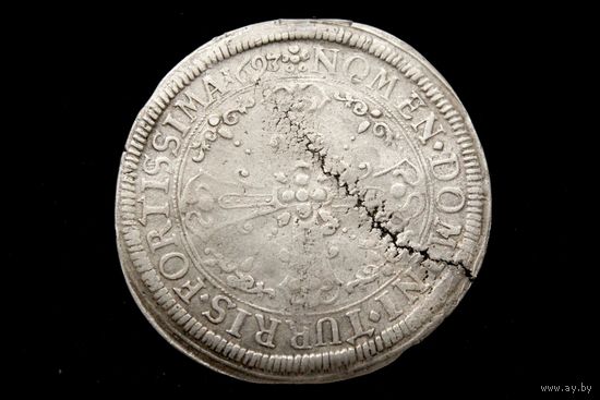 2/3 талера 1693 г. Франкфурт (Германия). Пореже!