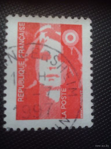 Франция. Стандарт. 1993г. гашеная