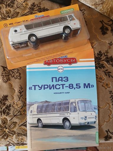 Наши автобусы-70. ПаЗ "Турист-8,5 М".