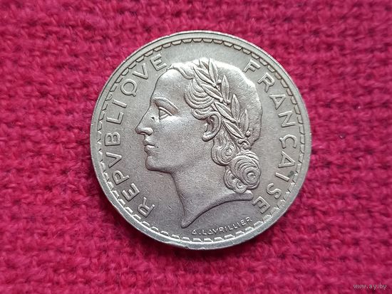Франция 5 франков 1935 г.