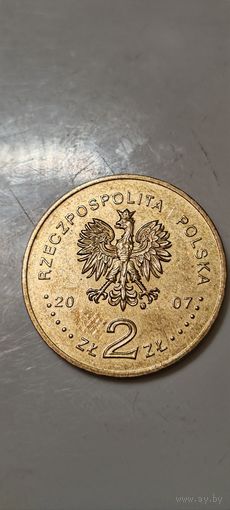 Польша 2 злотых 2007