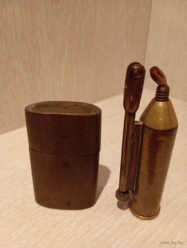 Зажигалки довоенные латунные