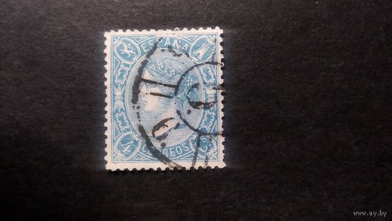 ИСПАНИЯ \н38\1865 СТАНДАРТ КОРОЛЕВА