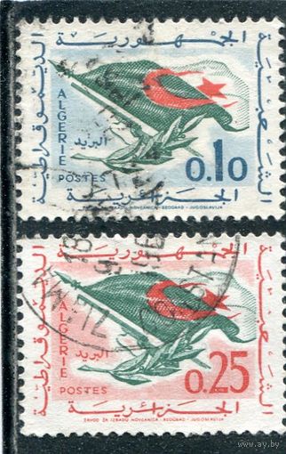 Алжир. Независимость. Флаг