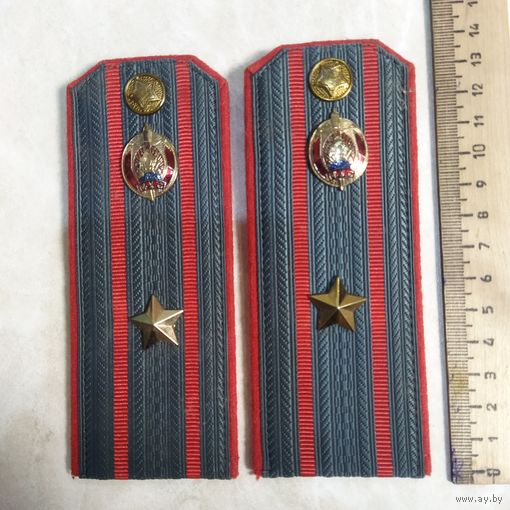 Погоны майора милиции. Образца 2016 года.