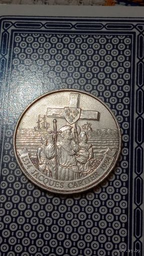 Канада 1 доллар 1984 Jacques Cartier