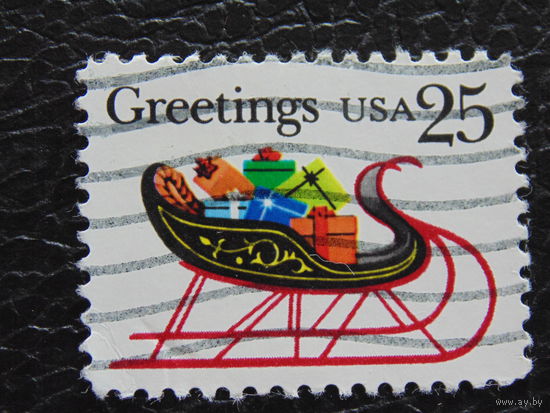 США 1989 г. Рождество.