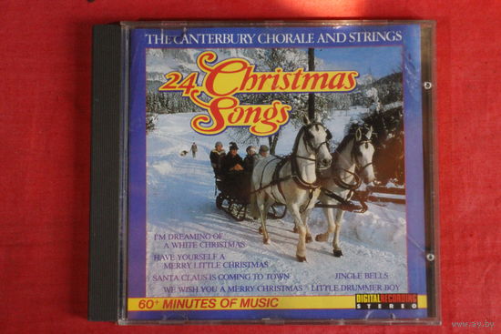 The Canterbury Chorale And Strings - 24 Christmas Songs (1988, CD)