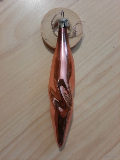 Ёлочная игрушка Сосулька спираль