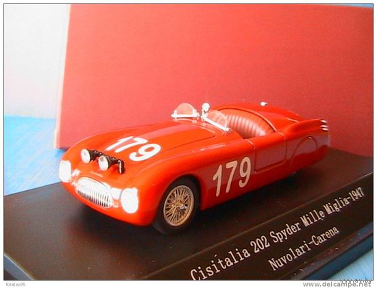 CISITALIA 202 SPYDER #179 MILLE MIGLIA-1947(Nuvolari-Carena)