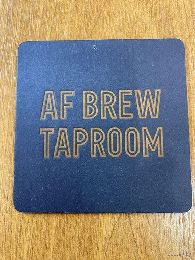 Подставка под пиво пивоварни "AF Brew" /Россия/ No 1