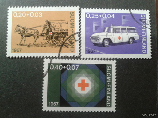 Финляндия 1967 Кр. крест, Скорая помощь полная серия