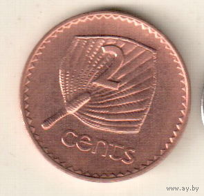 Фиджи 2 цент 2001
