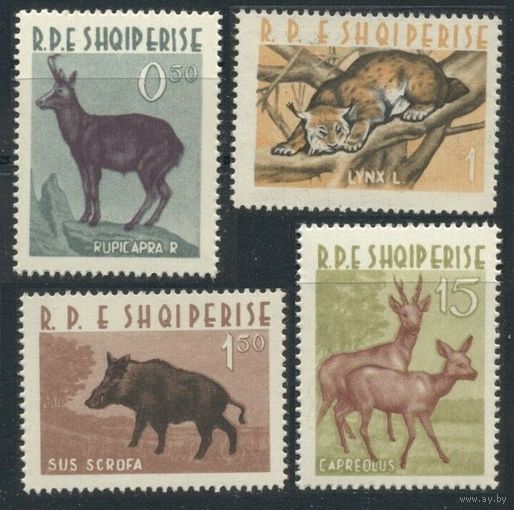 1962 Албания 699-702 Фауна 25,00 евро