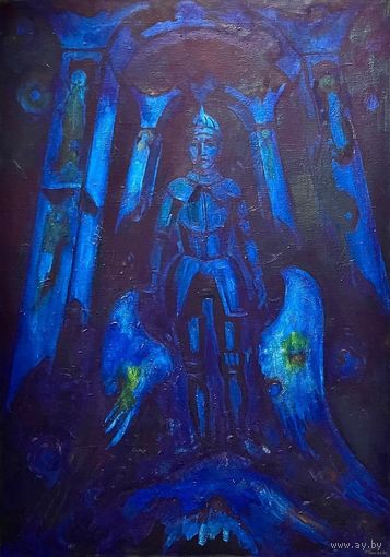 Кищенко;100/140; Отрочество. 1996 год. Холст. Масло. Размер: 100х140см.