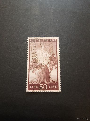 Италия. Стандарт. 1945г. гашеная
