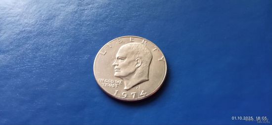 1 доллар 1974 год США (Состояние на фото)