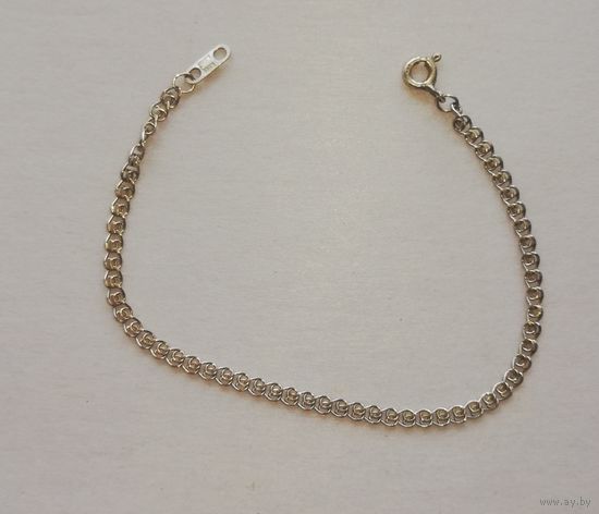 Браслет, серебро 925пр, 16 см, 1.24гр