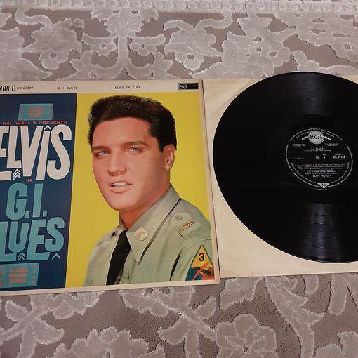 ELVIS PRESLEY - 1961 - ELVIS G.I. BLUES (UK) LP