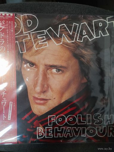 ROD STEWART " FOOLISH BEHAVIOUR"  1980 LP JAPAN WARNER BROS P-10930W  NM