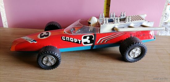 Гоночная советская машинка