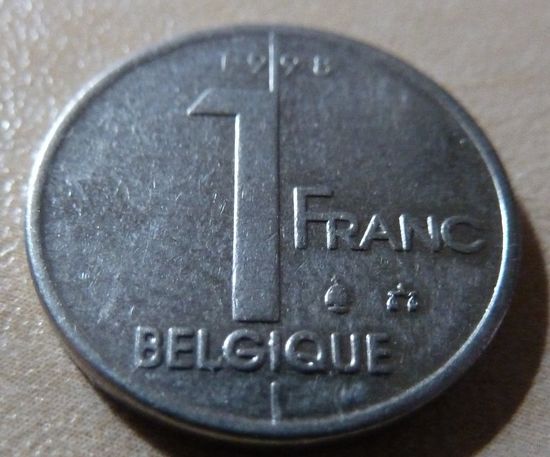 1 франк 1998 BELGIQUE