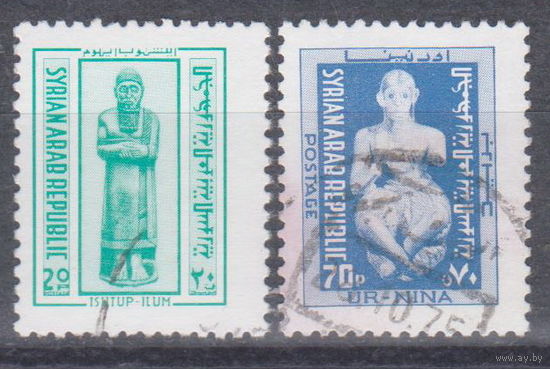 Культура искусство Археологические находки Сирия 1975 год лот 9