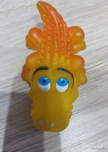 Игрушка резиновая советских времён. Крокодил