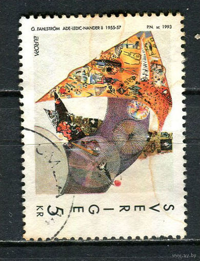 Швеция - 1993 - Искусство 5Kr - [Mi.1779] - 1 марка. Гашеная.  (LOT HA50)-T3P11