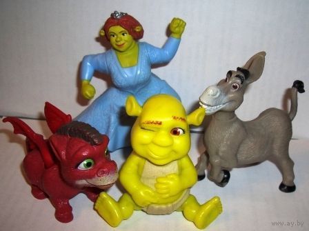 Игрушки из м/ф "Шрек"
