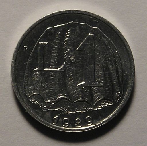 Сан-Марино, 1 Лира 1989 Морская раковина
