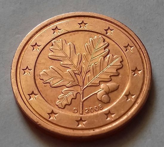 2 евроцента, Германия 2008 D, F
