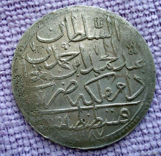 Османская империя. 2 золота 1774 г. Абдул Хамид I (1774-1789 г.) 27 грамм.