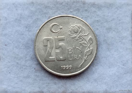 Werty71 Турция 25000 лир 1999