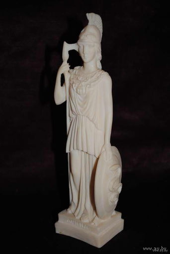 Статуэтка/фигурка, - производство: d.i.a.s [СollectioN HAND MADE] Pieria - Greece - *Камень либо кость, возможно, что и пласт ракушки (ракушечника), - высота - 19см.-!