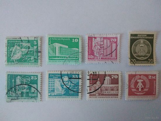 ГДР стандарты ГОРОДА, АРХИТЕКТУРА 1954,1973-1981