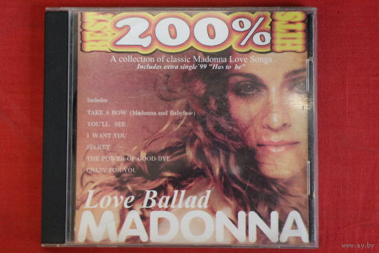 Madonna - Love Ballad - A Collection Of Classic Madonna Love Songs (1999, CD)