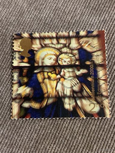 Англия 2000. St. Edmundebury Cathedral. Марка из серии