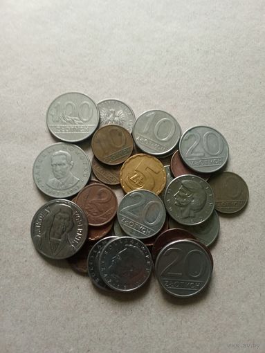 Польша злоты сборный лот 27 шт. (*). С 1.0 рубля!!!