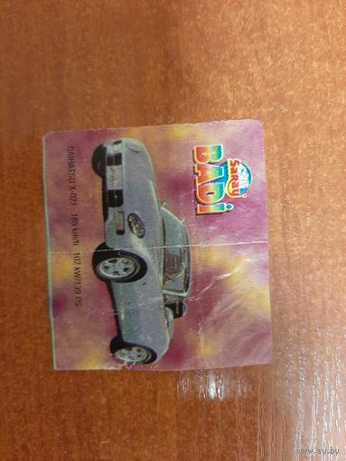 Вкладыш Badi 3 (Saray). Оригинал. Редкое.Состояние хороошее.