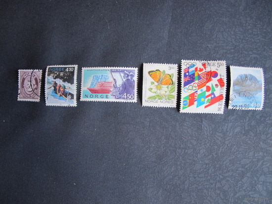 Сборный лот марок Норвегии