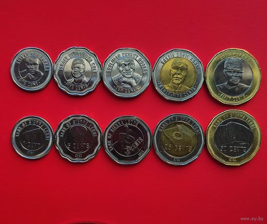 Сьера Леоне 2022 (5 монет)