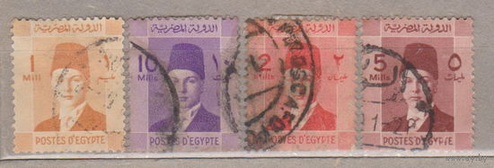 Известные люди Личности Король Фарук Египет 1937 год  лот 5