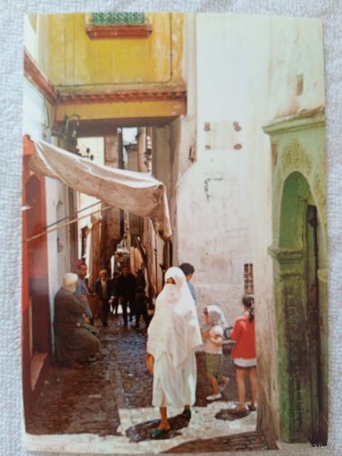Алжир. Типичная улица в центре Касба