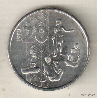 Вануату 20 вату 2015